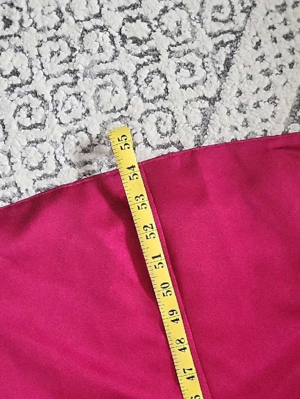 Burgundy Evening Gown with Side Slit - Picture 8 of 8